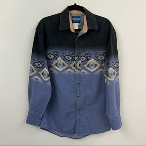 Wrangler Vintage Snap Front Western Shirt